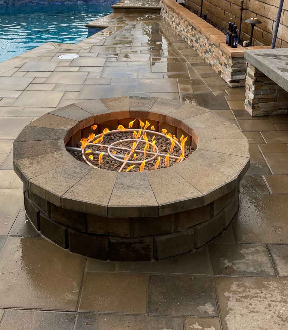 Hardscape — completed McFarlane project