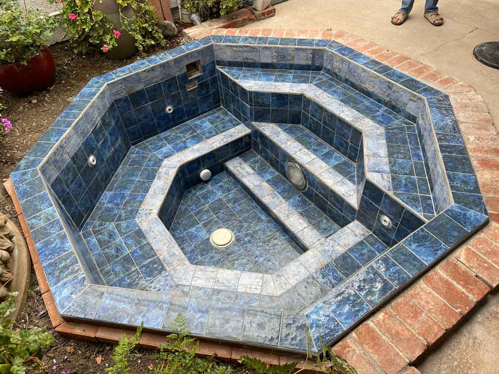 Pool repair — completed McFarlane project