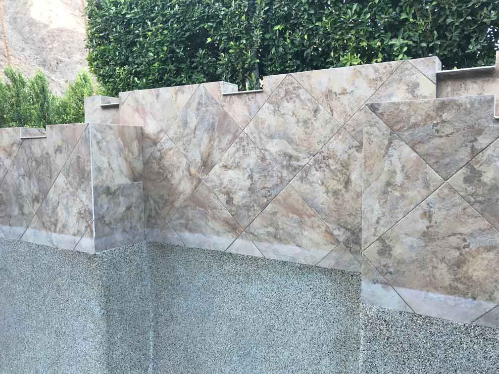Tile cleaning — completed McFarlane project
